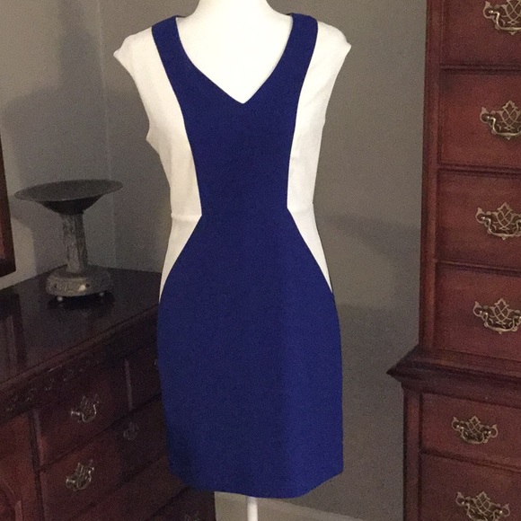 C. Luce Dresses & Skirts - C. Luce Royal and White Dress